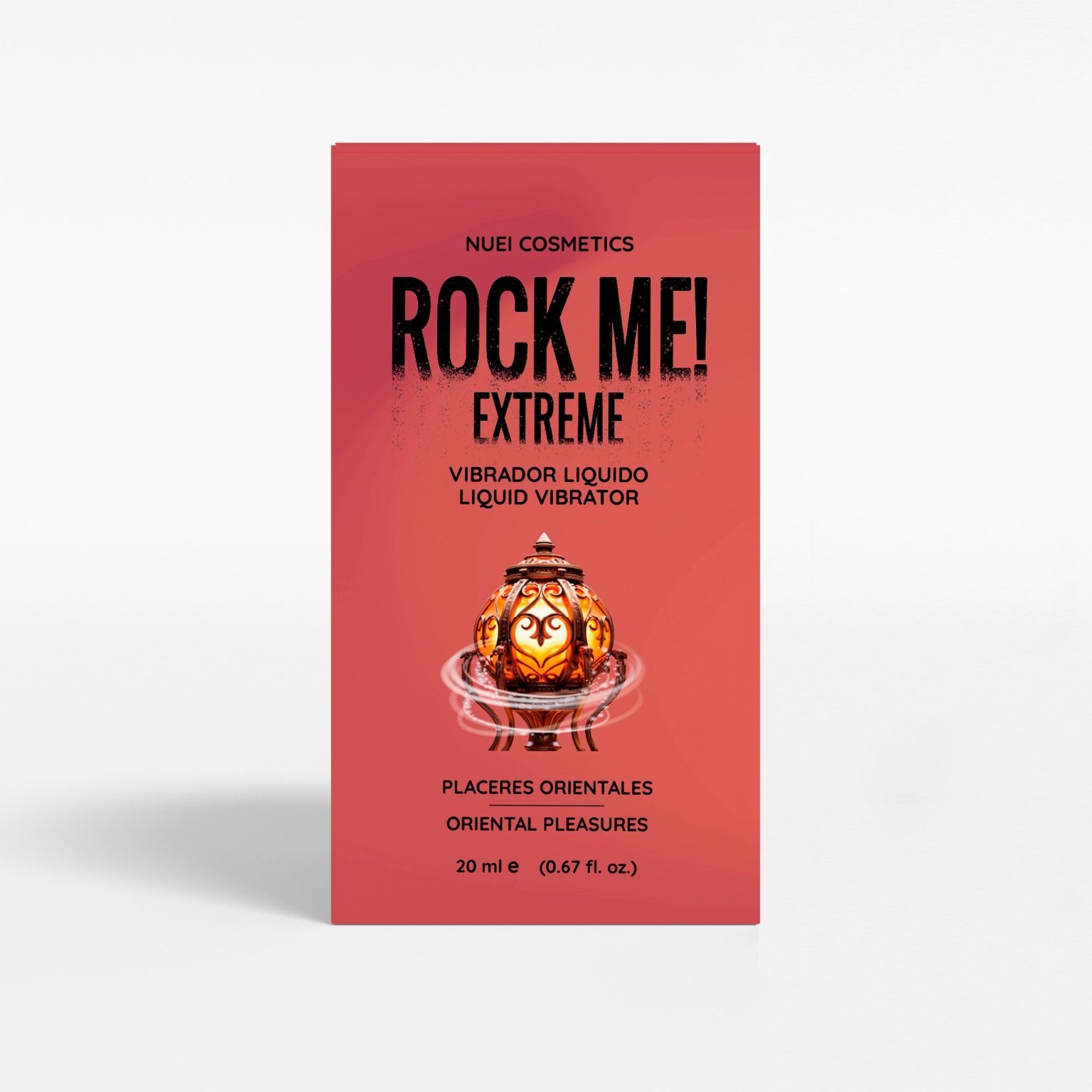 ROCK ME! VIBRADOR LÍQUIDO PRAZERES ORIENTAIS 20ML NUEI
