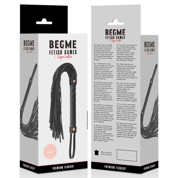 CHICOTE BDSM BEGME (PRETO)