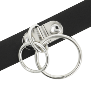 CHOKER BDSM COQUETTE (ARGOLA DUPLA) - Image 4