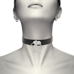 CHOKER BDSM COQUETTE (ARGOLA DUPLA) - Image 2