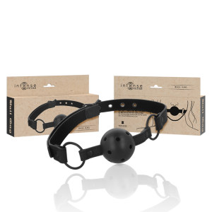 MORDAÇA BDSM INTENSE (COURO VEGANO) 5 MORDAÇA BDSM INTENSE