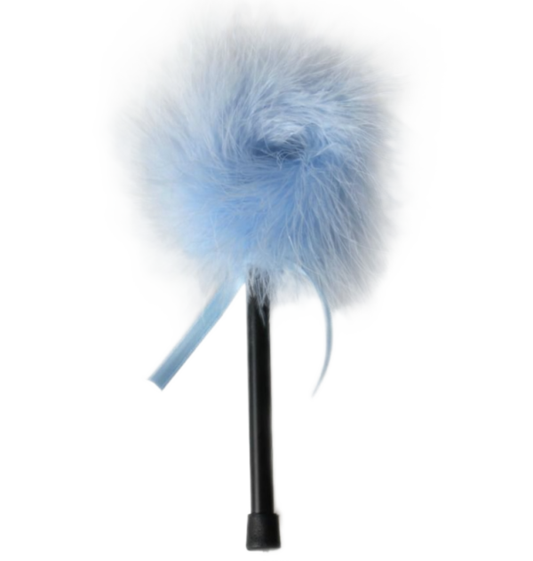 ESPANADOR DE PLUMAS MARABU (AZUL CELESTE)