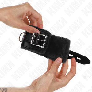 ALGEMAS BDSM FORRADAS (PRETO / PRETO) | 20-29 CM X 5.5 CM - Image 2