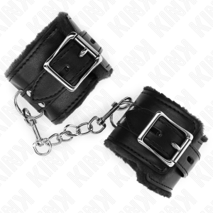 ALGEMAS BDSM FORRADAS (PRETO / PRETO) | 20-29 CM X 5.5 CM - Image 4