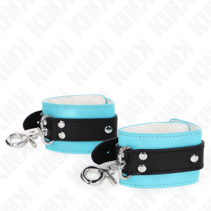 ALGEMAS BDSM COM FECHADURA (AZUL) | 21-28 CM X 5.5 CM - Image 3