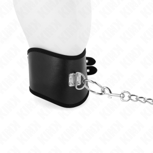 COLEIRA BDSM LARGO COM TRELA 65 CM | 40-55 CM X 10 CM - Image 3