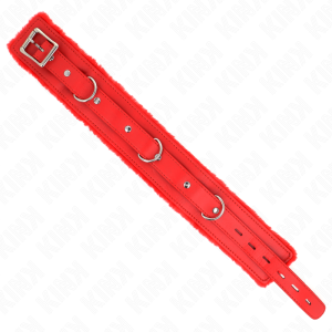 COLEIRA BDSM COM TRELA 65 CM (VERMELHO) | 36-42 CM X 5.5 CM - Image 6