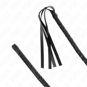 CHICOTE BDSM KINK COM CONTAS (PRETO) | 110 CM - Image 4