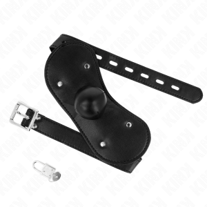 MORDAÇA BDSM DE BOLA COM FECHADURA - Image 2