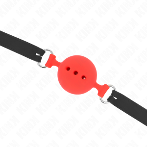 MORDAÇA BDSM KINK (VERMELHO) | TAMANHO L - Image 5
