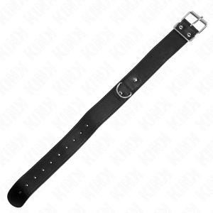 COLEIRA BDSM FINA COM TRELA 116 CM (PRETO) | 32-50 CM X 8 CM - Image 6