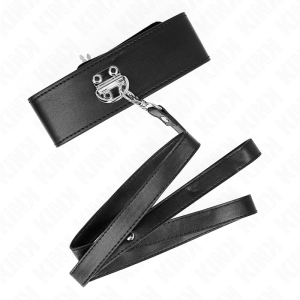 COLEIRA BDSM COM TRELA 116 CM #2 | 36-43 CM X 5 CM - Image 4
