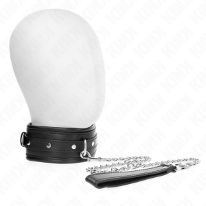 COLEIRA BDSM FIVELA COM TRELA 65 CM | 48.5 CM X 5.3 CM - Image 2