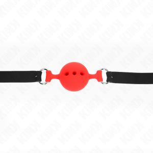 MORDAÇA BDSM KINK (VERMELHO) | TAMANHO M - Image 4