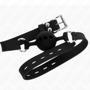 MORDAÇA BDSM KINK (PRETO) | TAMANHO S - Image 2