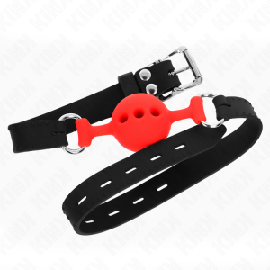 MORDAÇA BDSM KINK (VERMELHO) | TAMANHO S - Image 3