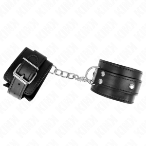 ALGEMAS BDSM 3 ANILHAS D (PRETO) | 17.5-25 CM X 6 CM - Image 2