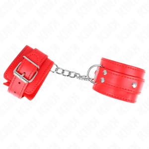 ALGEMAS BDSM 3 ANILHAS D (VERMELHO) | 17.5-25 CM X 6 CM - Image 2