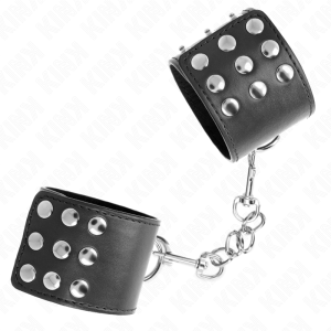 ALGEMAS BDSM KINK FECHO A PRESSÃO (PRETO) | 19-24 CM X 5.5 CM - Image 2