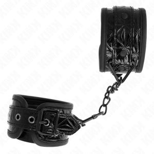 ALGEMAS BDSM PADRÃO DE DIAMANTES (PRETO) | 17-26 CM X 5.5 CM - Image 2