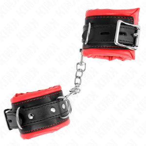 ALGEMAS BDSM ESTILO HEAVY FORRO VERMELHO | 20-30 CM X 6 CM - Image 2