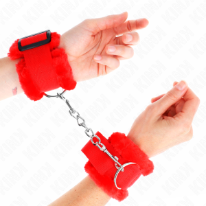 ALGEMAS BDSM FORRADAS (VERMELHO) | 17-31 CM X 7 CM - Image 4