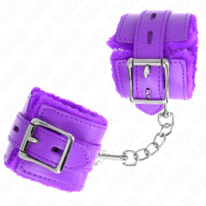 ALGEMAS BDSM FORRADAS (ROXO / ROXO) | 17-29 CM X 6 CM - Image 2