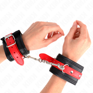 ALGEMAS BDSM (PRETO / VERMELHO) | 17-28 CM X 6 CM - Image 4