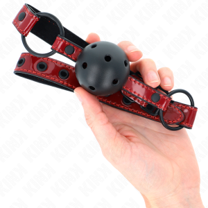 MORDAÇA BDSM BOLA NAPA BRILHANTE - Image 4