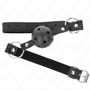 MORDAÇA BDSM BOLA OCA #1 (PRETO) - Image 2