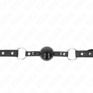 MORDAÇA BDSM BOLA COM REBITE E FECHADURA - Image 3