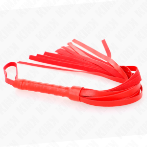 CHICOTE BDSM KINK SIMPLES (VERMELHO) | 45 CM - Image 5