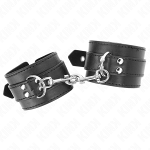 ALGEMAS BDSM COM TACHAS (PRETO) | 23-33 CM - Image 2
