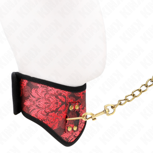 COLEIRA BDSM SCANDAL COM TRELA DE RENDA 65 CM | 44 X 10 CM - Image 3