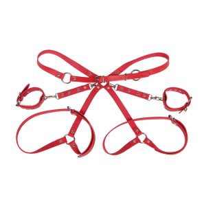 CINTURÃO COM ALGEMAS BONDAGE 953690 (VERMELHO) | T. ÚNICO 15 CINTURÃO COM ALGEMAS BONDAGE 953690 (VERMELHO) | T. ÚNICO - Image 4