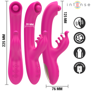 VIBRADOR CHRISTINA RABBIT (ROSA) | 22,5 CM - Image 3