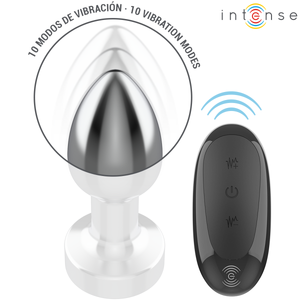 PLUG ANAL VIBRATÓRIO INTENSE | TAMANHO S