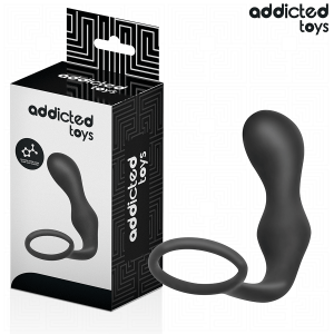PLUG ANAL COM ANEL PARA TESTÍCULOS #2 6 PLUG ANAL COM ANEL
