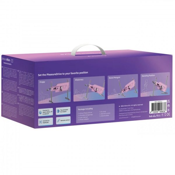 MÁQUINA DE SEXO INTERATIVA PLEASURE DRIVE