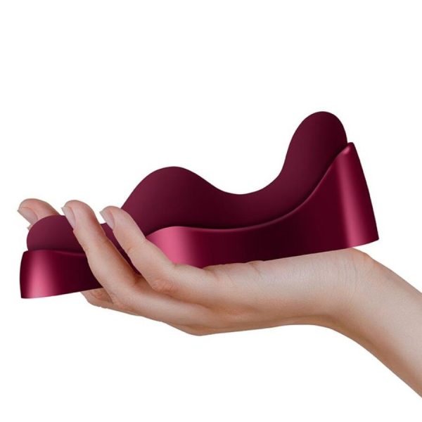 VIBRADOR 2 EM 1 RUBY GLOW (G-SPOT) | VERMELHO