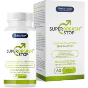 MEDICA GROUP - SUPER ORGASM STOP RETARDANTE PARA HOMBRE 60 CÁPSULAS - Image 3