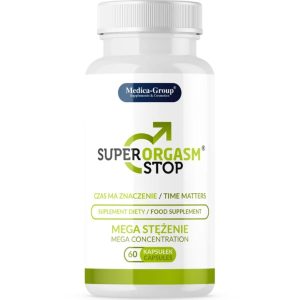 MEDICA GROUP - SUPER ORGASM STOP RETARDANTE PARA HOMBRE 60 CÁPSULAS - Image 1