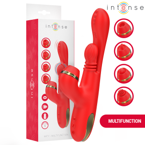 VIBRADOR KATY RABBIT INTENSE (VERMELHO) - Image 2