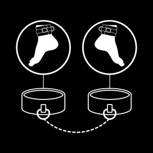 ALGEMAS DE TORNOZELOS COURO VEGANO FETISH 16 ALGEMAS DE TORNOZELOS COURO VEGANO FETISH - Image 8