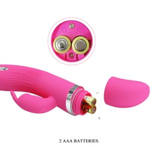 VIBRADOR RABBIT COM ESTIMULAÇÃO ELÉTRICA FLIRTATION INGRAM - Image 4