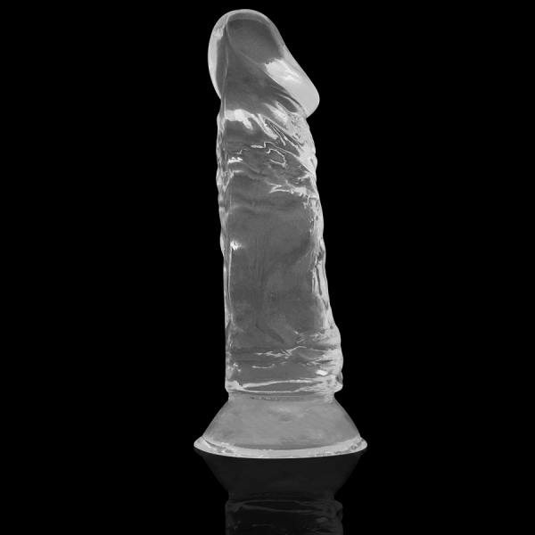 DILDO REALÍSTICO X RAY (TRANSPARENTE) | 16,5 CM