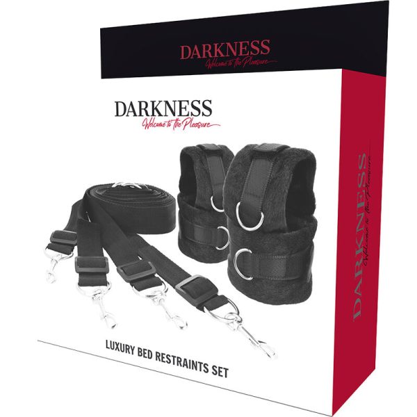 KIT DE RESTRIÇÕES PARA A CAMA DARKNESS