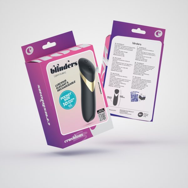 BALA VIBRATÓRIA BLINDERS (PRETO)