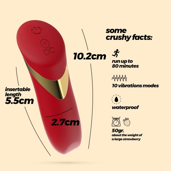 BALA VIBRATÓRIA BLINDERS (VERMELHO)