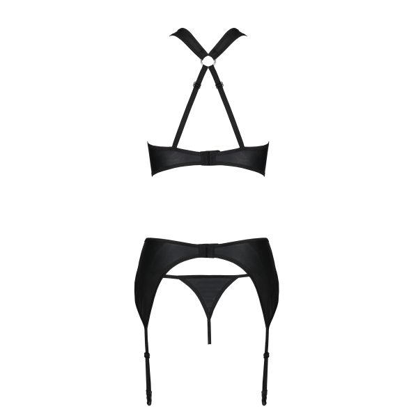 CONJUNTO DE 3 PEÇAS HIMA (PRETO) 3 CONJUNTO DE 3 PEÇAS HIMA (PRETO)